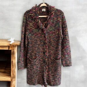 Chico's Multicolor Knit Cardigan
